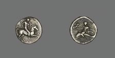 Stater (Coin) Depicting Horseman, 272-235 BCE. Creator: Unknown
