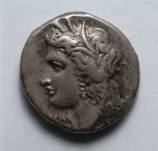 Stater: Demeter (obverse), 330-300 BC. Creator: Unknown
