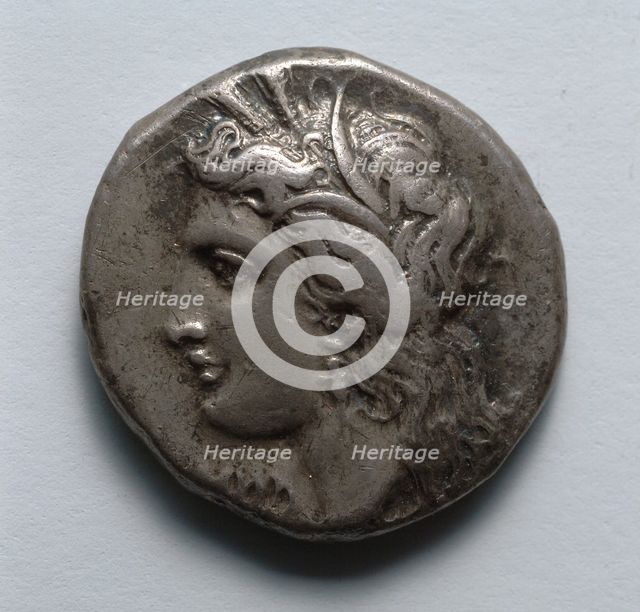 Stater: Demeter (obverse), 330-300 BC. Creator: Unknown.