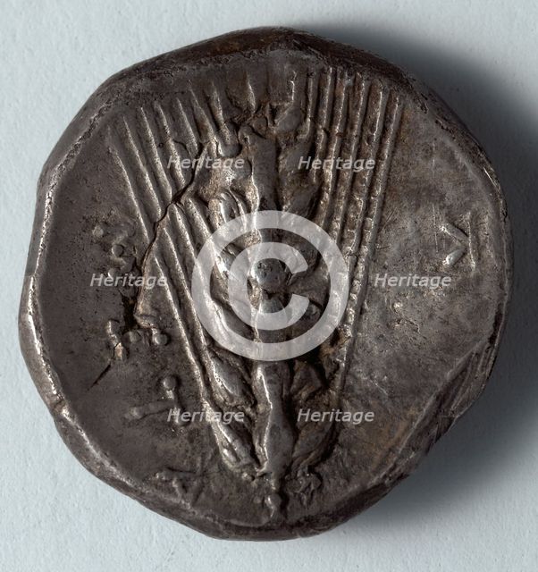 Stater: Ear of Corn (reverse), 375-340 BC. Creator: Unknown.