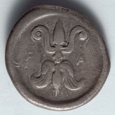 Stater: Fulmen (reverse), 471-421 BC. Creator: Unknown