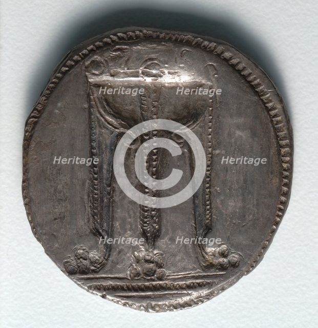 Stater: Tripod (reverse), 550-480 BC. Creator: Unknown.