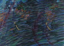 Stati d'animo - Quelli che vanno, 1911. Creator: Boccioni; Umberto (1882-1916)