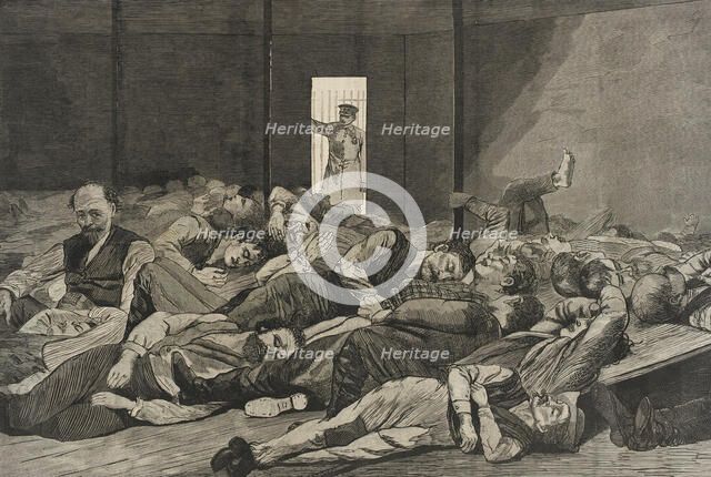 Station-House Lodgers, 1874. Creator: Unknown.