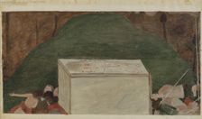 Station of the Cross No. 14: "Jesus is Laid in His Tomb, c. 1936. Creator: Unknown