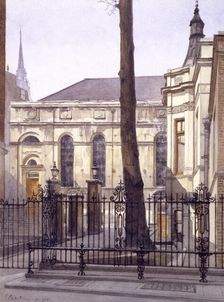 Stationers Hall, London, 1890. Artist: John Crowther