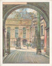 Stationers Hall, Paternoster Row 1929