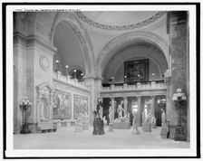 Statuary Hall, Metropolitan Museum of Art, N.Y. City, c1907. Creator: Unknown