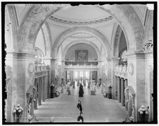 Statuary Hall, Metropolitan Museum of Art, New York, c1907. Creator: Unknown