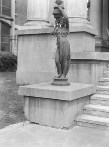 Statue, New Orleans or Charleston, South Carolina, between 1920 and 1926. Creator: Arnold Genthe