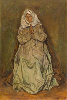 Statue of Mary. Creator: Romain Looymans