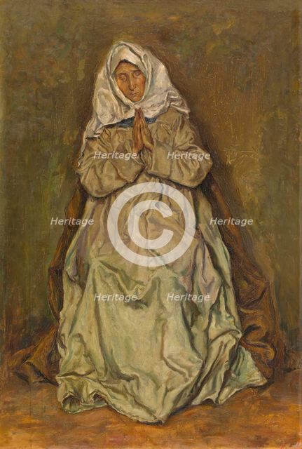 Statue of Mary. Creator: Romain Looymans.