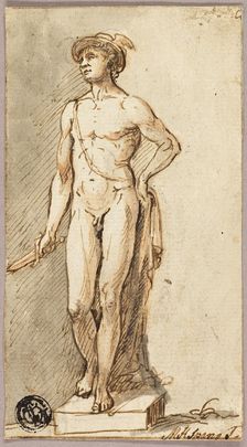 Statue of Mercury, n.d. Creator: Michael Henry Spang