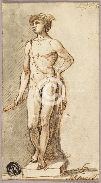 Statue of Mercury, n.d. Creator: Michael Henry Spang.