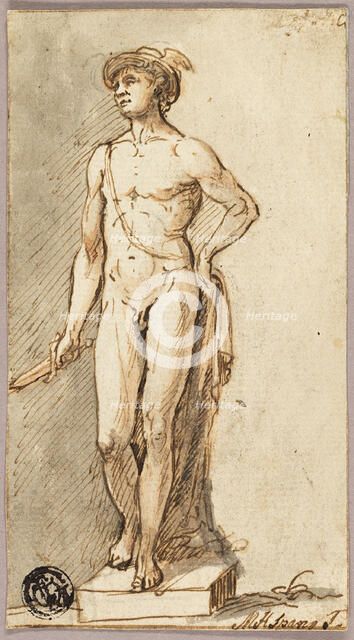 Statue of Mercury, n.d. Creator: Michael Henry Spang.