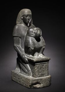 Statue of Minemheb, c. 1391-1353. Creator: Unknown