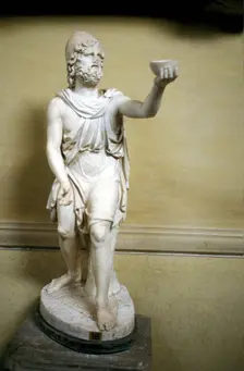 Statue of Odysseus, hero of Homer's epic poem The Odyssey