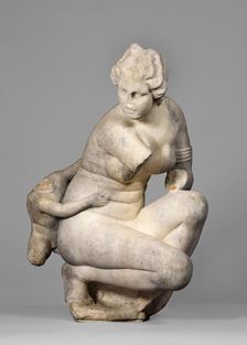 Statue of a Crouching Venus, A.D. 100-150. Creator: Unknown