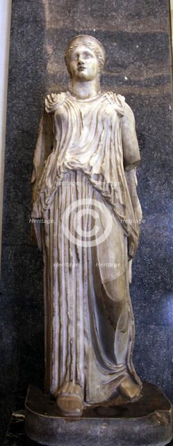 Statue of a Goddess, possibly Demeter. Artist: Unknown