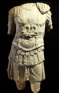 Statue of a Man in Armor, late 2nd century . Creator: Unknown