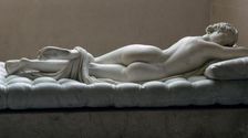 Statue of a sleeping Hermaphrodite