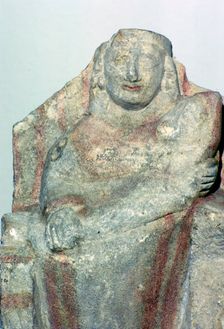 Statue of a Phoenician mother-goddess