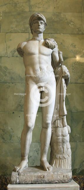 Statue of a Roman as a hero, 1st century. Artist: Unknown