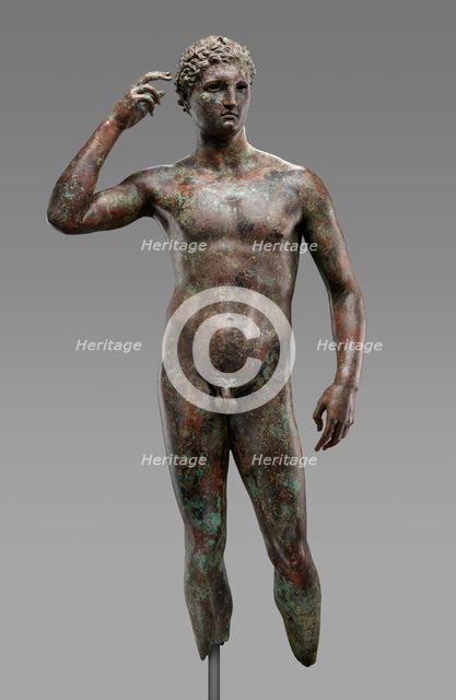 Statue of a Victorious Youth, 300-100 BC. Creator: Unknown.