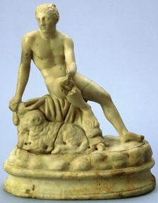 Statue of a young man, Roman, 2nd century AD. Creator: Unknown