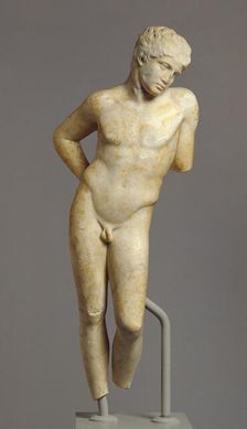 Statue of a Youth (\Narcissus\ type), 2nd century A.D. Creator: Unknown