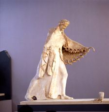 Statue of Athena from the ancient Temple of Athena on the Acropolis, c525 BC