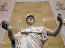 Statue of Athena, Goddess of Wisdom and Just War, and patroness of crafts, 2nd century