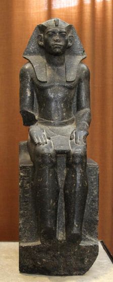 Statue of Amenemhat III, 19th century BC