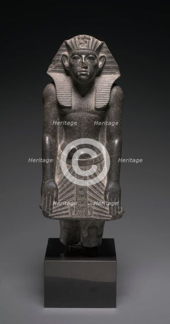 Statue of Amenemhat III, c. 1859-1814 BC. Creator: Unknown.