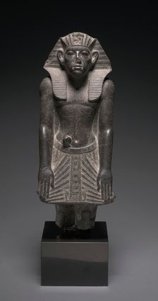 Statue of Amenemhat III, c. 1859-1814 BC. Creator: Unknown