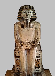 Statue of Amenophis II or Amenhotep, in the XVIII dynasty