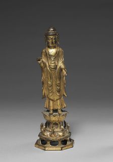 Statue of Amitabha, 800s. Creator: Unknown