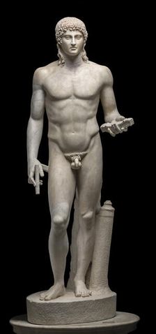 Statue of Apollo (Kassel type), 120-140 AD. Creator: Art of Ancient Rome; Classical sculpture ()