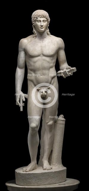 Statue of Apollo (Kassel type), 120-140 AD. Creator: Art of Ancient Rome; Classical sculpture ().
