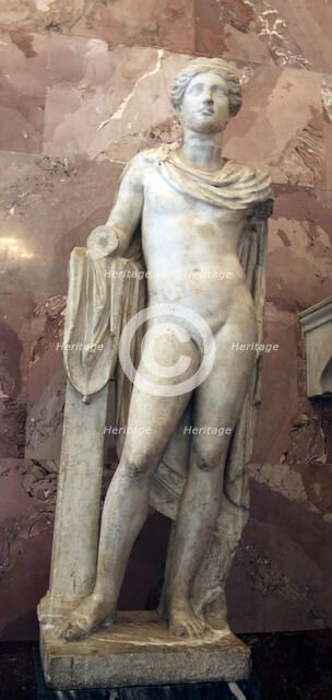Statue of Apollo, Roman, 1st century, restored in the 18th century. Artist: Unknown