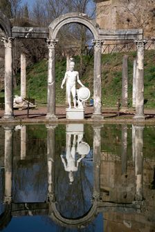 Statue of Ares/Hermes, Hadrian's Villa, Tivoli, Italy. Creator: Samuel Magal