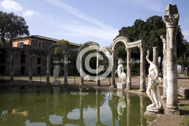 Statue of Ares/Hermes, Hadrian's Villa, Tivoli, Italy. Artist: Samuel Magal