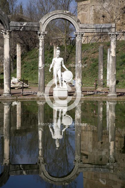 Statue of Ares/Hermes, Hadrian's Villa, Tivoli, Italy. Artist: Samuel Magal