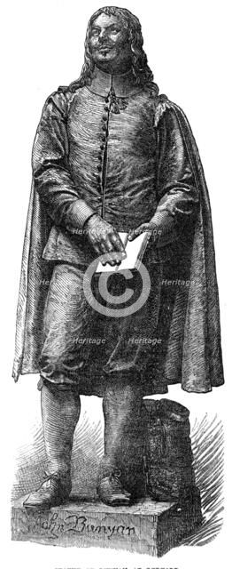 Statue of Bunyan at Bedford, 1874. Creator: Unknown.