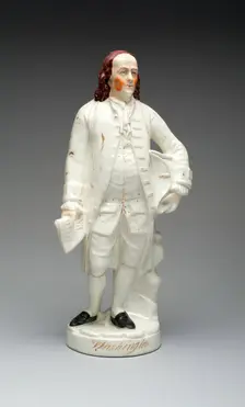 Statue of Benjamin Franklin, 1800/80. Creator: Unknown