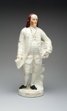 Statue of Benjamin Franklin, 1800/80. Creator: Unknown