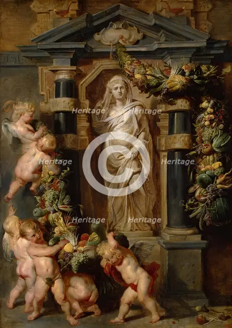 Statue of Ceres, 1615. Creator: Peter Paul Rubens.