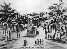 Statue of Charles III, (1903), 1920s