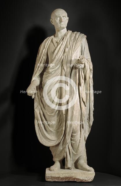 Statue of Cicero, Roman, c1st century. Artist: Unknown.