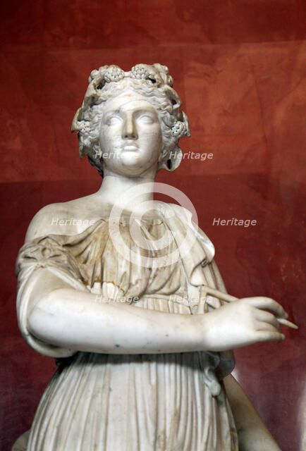 Statue of Clio, Muse of History. Artist: Unknown